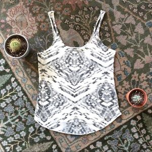 Urban Outfitters Geometric Cut Out Tank Top